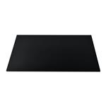 Glasplaat ESG veiligheidsglas 6 mm 100x62 cm zwart