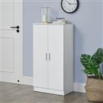 Schoenenkast Ster voor 14 paar schoenen 108x55x35 cm wit