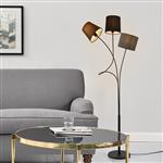 Vloerlamp staande lamp Treviso 146 cm meerkleurig 3xE14