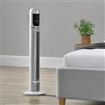 Ventilator torenventilator 40W met afstandsbediening zilver