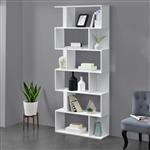 Boekenkast schap Oxford 192x80x24 cm wit