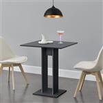 Design eettafel Lindesnes vierkant 65x65x78 cm donkergrijs