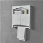 Badkamerkast Graz voor wandmontage 61,3x53x15,5 cm wit