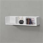 Wandrek wandplank Isua met 3 vakken 75x17x17 cm wit