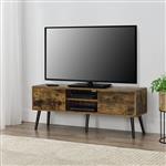 TV meubel Eskilstuna 120x29,5x46,5 cm houtkleurig donker