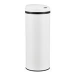 Prullenbak met sensor 77xØ30,5 cm 47 liter wit