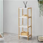 [en.casa] Opbergrek staand Balsfjord met 4 planken