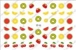 Korneliya 3D Waterdecal - 3D 044 Fruit