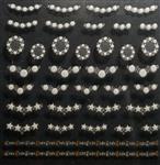Korneliya 3D Nail Jewels - NJ02 Stars and Pearls
