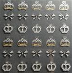 Korneliya 3D Nail Jewels - NJ11 Crown Jewels