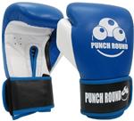 Punch Round™ ELITE PRO Bokshandschoenen Blauw Wit