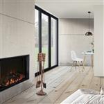 [en.casa] Hardset 5-delig Dovre 80x17,5 cm met gereedschap bronskleurig