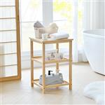 [en.casa] Staand rek Ikerasak bamboe badkamerrek 60x40x40 cm