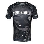 PRiDE or DiE STAND STRONG Rash Guard S/S Compression Shirt