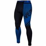 Venum Legging NOGI 2.0 Tight Spats Zwart Blauw - BJJ Kleding