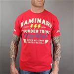 SCRAMBLE Kaminari T Shirts red by Scramble BJJ Fightwear