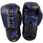 King Pro Boxing (Kick)BoksHandschoenen Zwart Blauw KPB/BG Elite 2