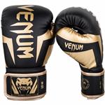 Venum Elite (Kick)Bokshandschoenen Zwart Goud