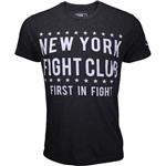 Bad Boy New York Fight Club T Shirt Donkergrijs Wit