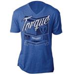 Torque Vertex T Shirt Blauw