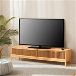 [en.casa] TV-meubel Videbæk bamboe 180x40x38 cm