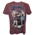 The Ring Draw Flock Premium Silicone Washed T-Shirt