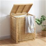 [en.casa] Wasmand Vimmerby 64x53x39 cm bamboe