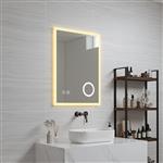 [pro.tec] Spiegel Scafa met LED verlichting 80x60x3 cm wit