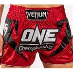 Venum x ONE FC Muay Thai Kickboks Broekje Rood