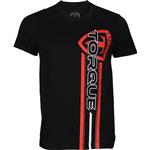 Torque Velocity Boxing T-shirts Zwart Rood