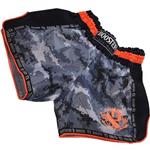 Booster Kickboks Broekjes TBT Pro 4.23 Camo Grijs Oranje