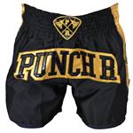 PunchR Muay Thai Kickboks Broek Zwart Goud by PunchR™