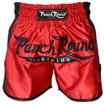 Punch Round™ FTX Muay Thai Short Rood Zwart