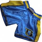 Booster Vechtsport Broekje Muay Thai TBT PRO 4.20 Blue Yellow