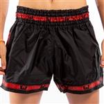Venum PARACHUTE Muay Thai Kickboks Broekjes Zwart Rood