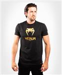 Venum Classic T-shirt Zwart Goud