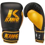 King Pro Boxing Bokshandschoenen KPB/BG Star 16 Zwart Goud