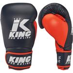 King Pro Boxing Bokshandschoenen KPB/BG Star 15 Navy Oranje