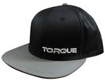 TORQUE Sports Stealth Snapback Cap Pet Zwart Grijs