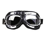 CRG chrome pilotenbril Glaskleur: Helder