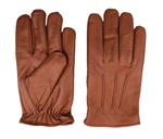 Swift classic fleece lined nappa bruin leren handschoenen