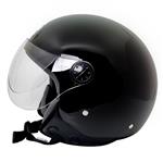 BHR 800 easy vespa helm glans zwart