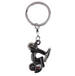 Sleutelhanger Italiaanse  Scooter donker grijs