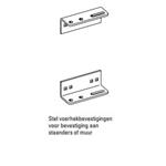 Stel voerhekbevestiging 5-10 cm