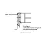 Bevestiging aan veiligheidsvoerhek 2472