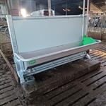 RVS renovatie drinkbak Spinder Pingo Reno 100 met spatplaat