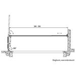 Slagboom veerondersteund, lengte 300-550 cm
