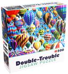 Double-Trouble Puzzle - Balloons Dubbelzijdige Puzzel Luchtballonnen