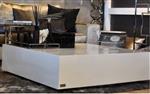 Witte salontafel op maat Johnson (Puuur) 80x80cm / MDF / Mat