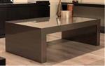 Moderene salontafel op maat Bezos (Puuur) 80x80cm / Eiken fineer / Mat